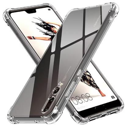 Ovitek "Antishock" za telefon Huawei P20 – Infostyle – Prozorna