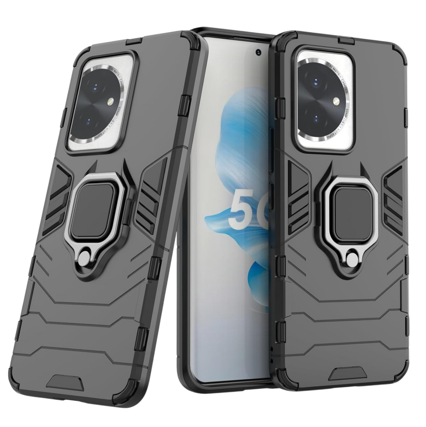 Ovitek za telefon "Ring" Honor 100 – Infostyle – Črna