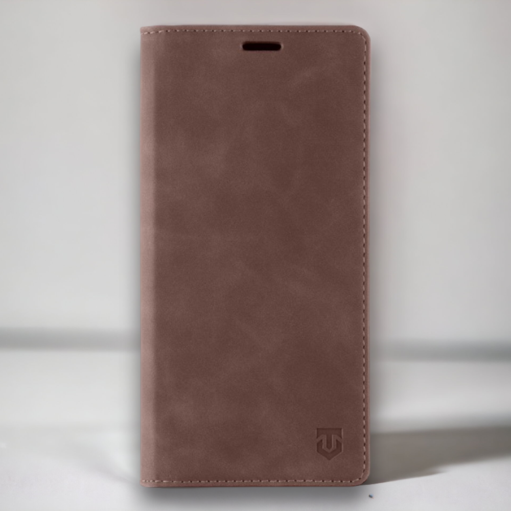 Preklopna torbica Tactical "XProof" za Xiaomi Redmi 10 – Temno rdeča / Umetno usnje + PC