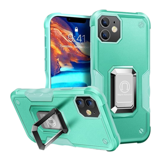 Robusna futrola sa stalkom za iPhone 11 – mint zelena