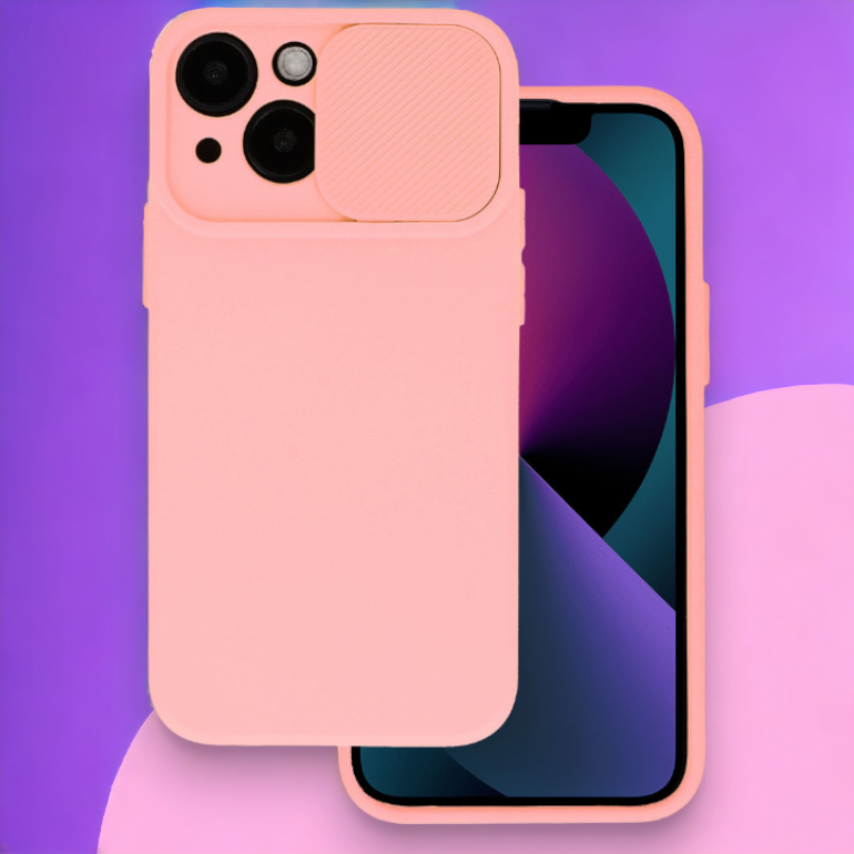 Silikonski ovitek "Camshield Soft" za iPhone 13 – Infostyle