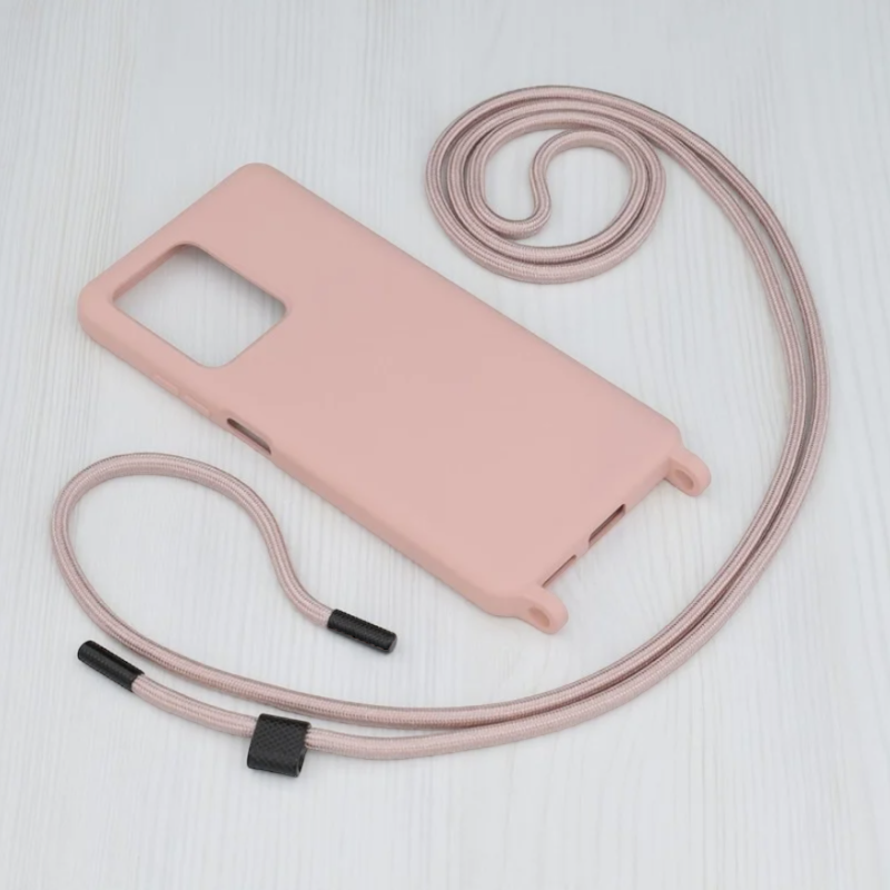 Silikonski ovitek "Crossbody Lanyard" za Xiaomi Redmi Note 12 5G – Techsuit