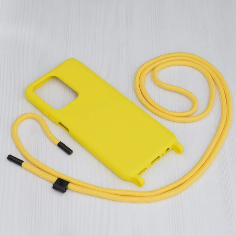 Silikonski ovitek "Crossbody Lanyard" za Honor X7a – Techsuit