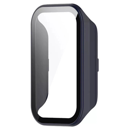 Zaščitni ovitek za Xiaomi Redmi Smart Band 2 + steklo 9H – 360° (temno modra)