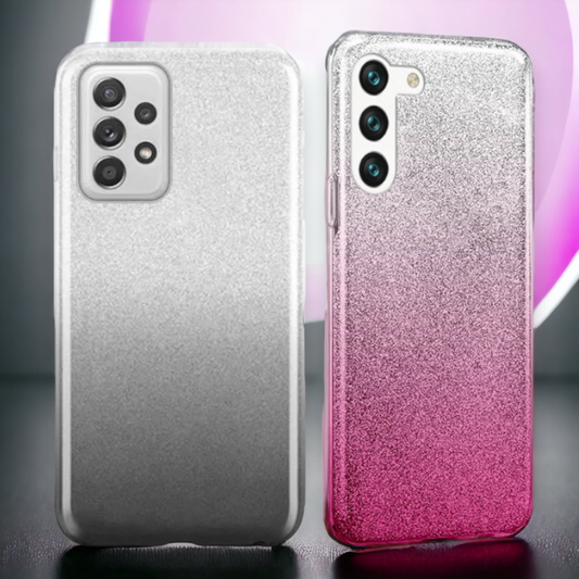 Silikonski ovitek "Bling" za Samsung Galaxy S22 Plus – Infostyle – Črna / Silikon