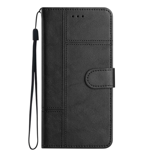 Preklopna torbica za Samsung Galaxy S24 Plus – Infostyle – Črna / Ekološko usnje + TPU silikon