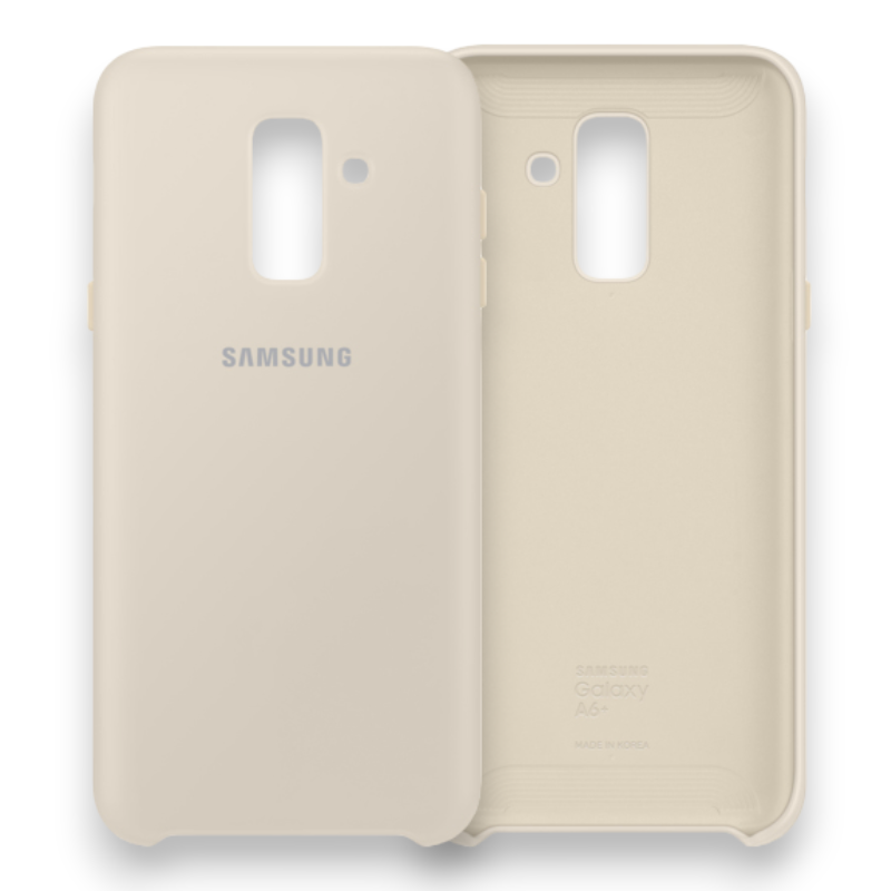 Ovitek "Dual" za Samsung Galaxy A6 Plus (2018) – Bež / PC