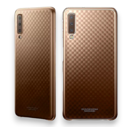 Ovitek "Gradient" za Samsung Galaxy A7 (2018) – Rjava / PC