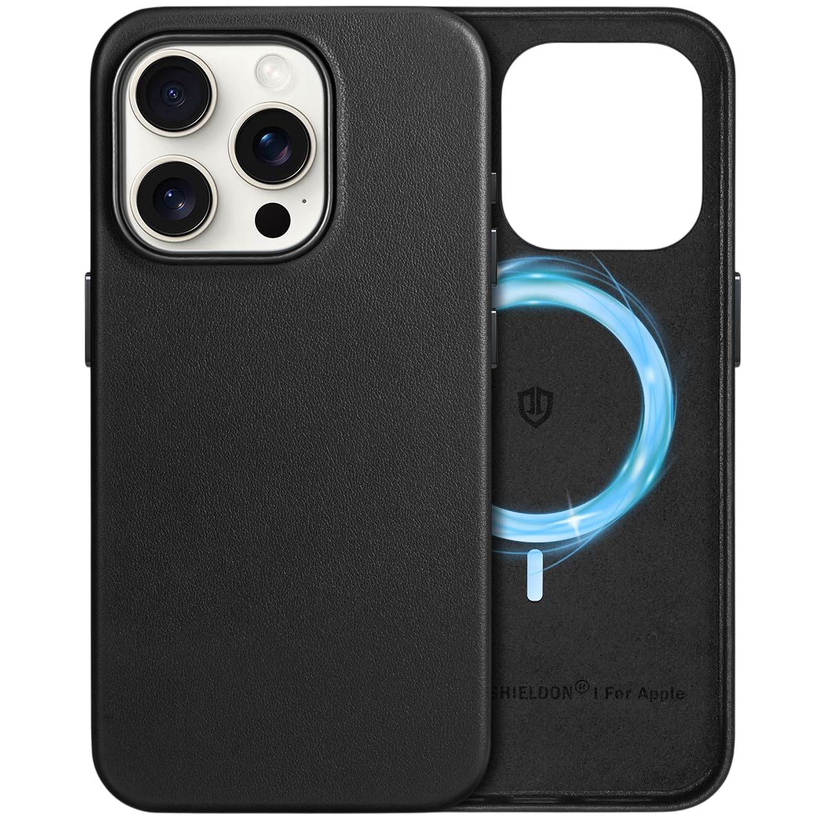 Ovitek za telefon "Shieldon" iPhone 16 – Infostyle – Črna