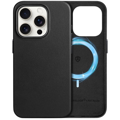 Ovitek za telefon "Shieldon" iPhone 16 – Infostyle – Črna