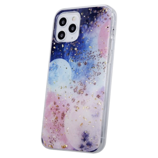 Silikonski ovitek z motivom galaksije za Apple iPhone 15 Pro Max