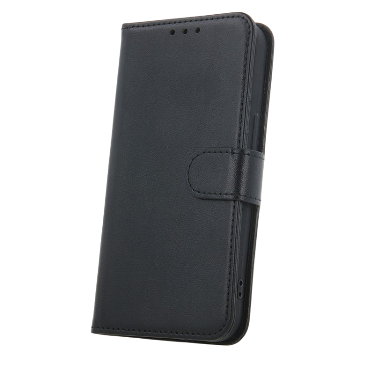 Preklopna torbica za telefon ''Smart Magnetic'' Xiaomi Redmi Note 13 Pro 5G/ Poco X6 5G, črna – Infostyle – Črna / Umetn