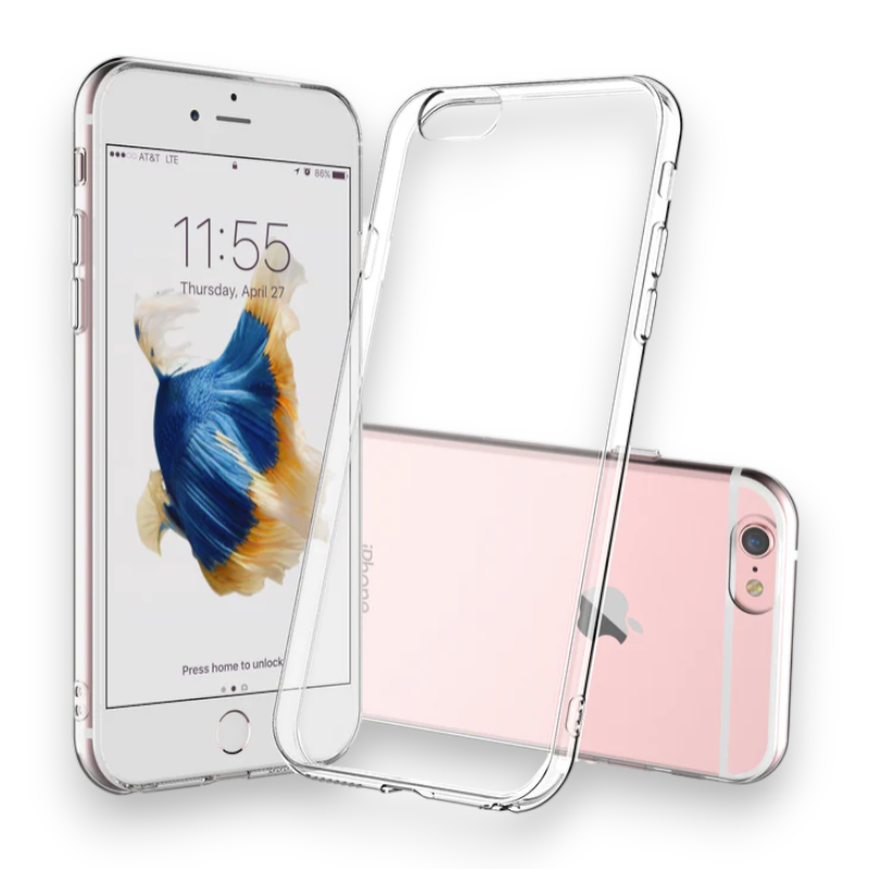 Silikonski ovitek "Soft" za iPhone 6 – Vigo – Prozorna / TPU silikon