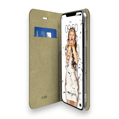 Preklopna torbica "Sparky" za iPhone X/XS – Cellularline