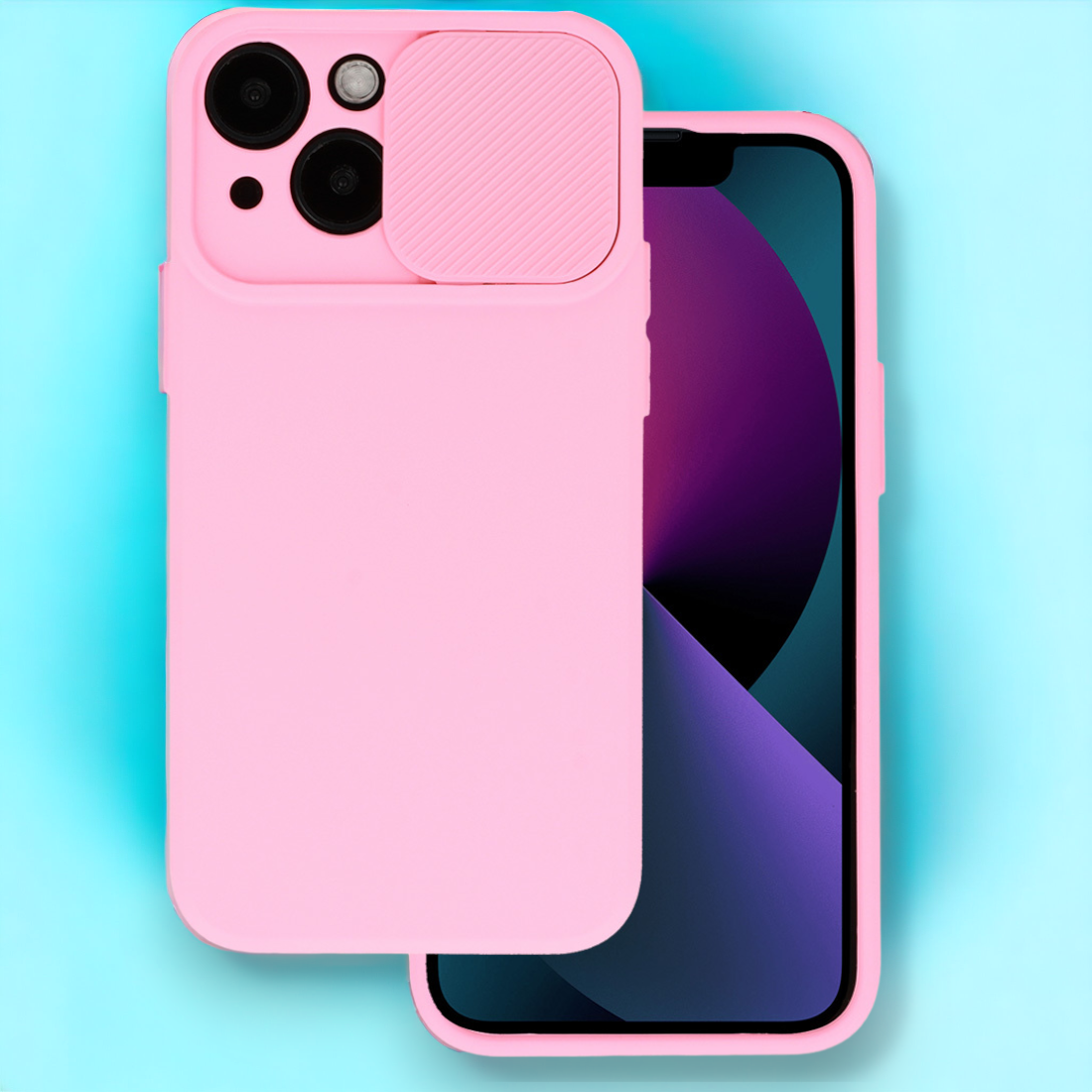 Silikonski ovitek "Camshield Soft" za iPhone 13 – Infostyle