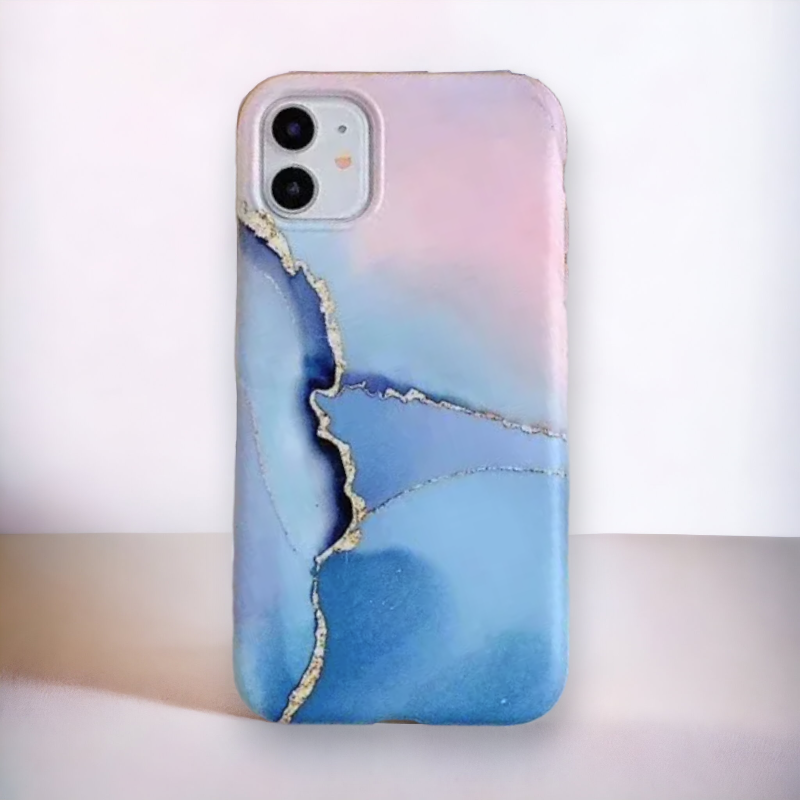 Silikonski ovitek "Marble" za iPhone 12 Pro Max – Infostyle