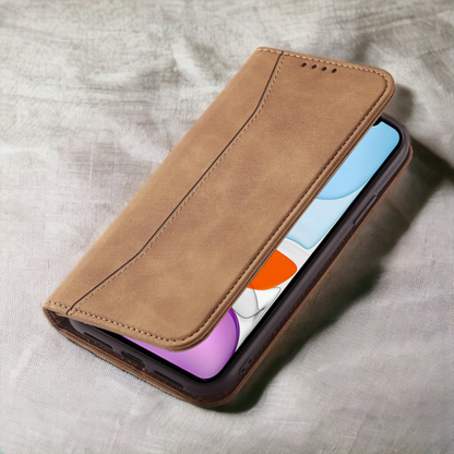Preklopna torbica ''Leather'' za Huawei P50 – Infostyle