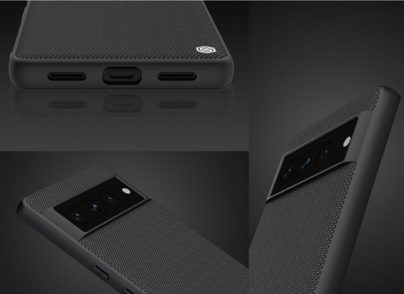 Ovitek "Nillkin Textured case" za Google Pixel 7 Pro - črna