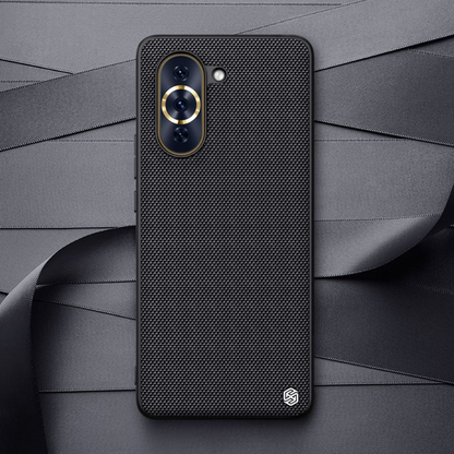 Ovitek "Nillkin Textured case" za Huawei Nova 10 Pro - črna – Črna / PC + TPU silikon