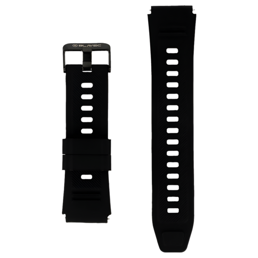 Univerzalni pas za uro M07 Raptor 22mm – Blavec – Črna