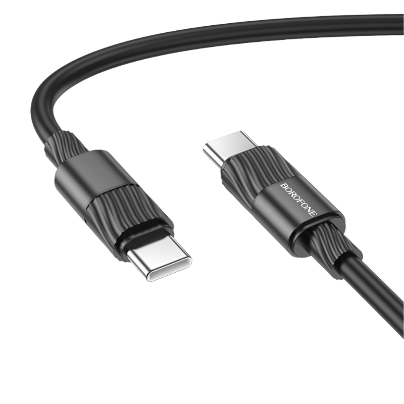 Kabel USB C v USB C 60w, 1m – Borofone – Črna