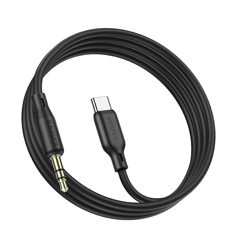 Kabel 3.5 mm Jack v USB C, 1m – Borofone