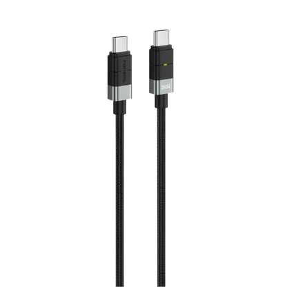 Kabel Type C v C 240W, 2m – Foneng – Črna