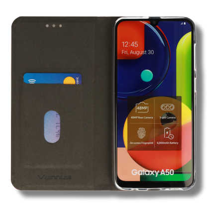 Preklopna torbica "Sensitive" za Samsung Galaxy Note 20 - Črna – Vennus