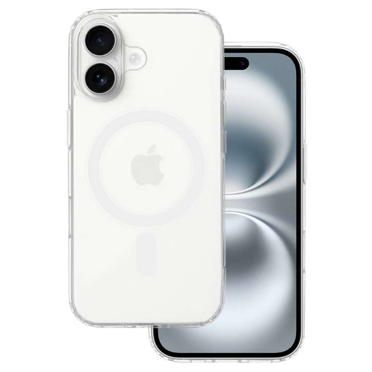 Ovitek za telefon "MagSafe" iPhone 17 – Infostyle – Prozorna