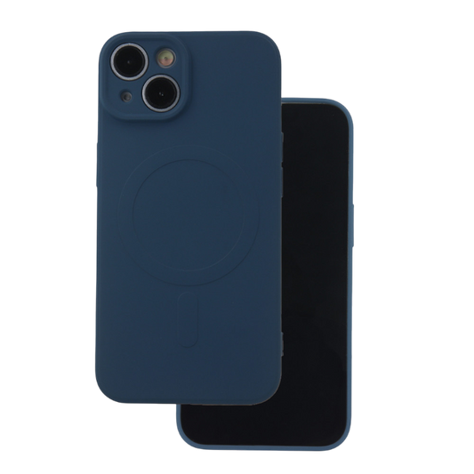 Ovitek za telefon "Simple Color Mag" Samsung Galaxy S25 Plus – Infostyle – modra