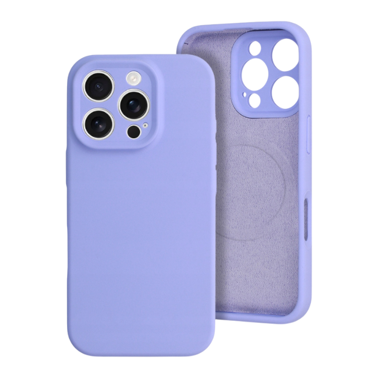 Ovitek za telefon "MagColor Pure" iPhone 16 Pro Max – Infostyle – Vijolična