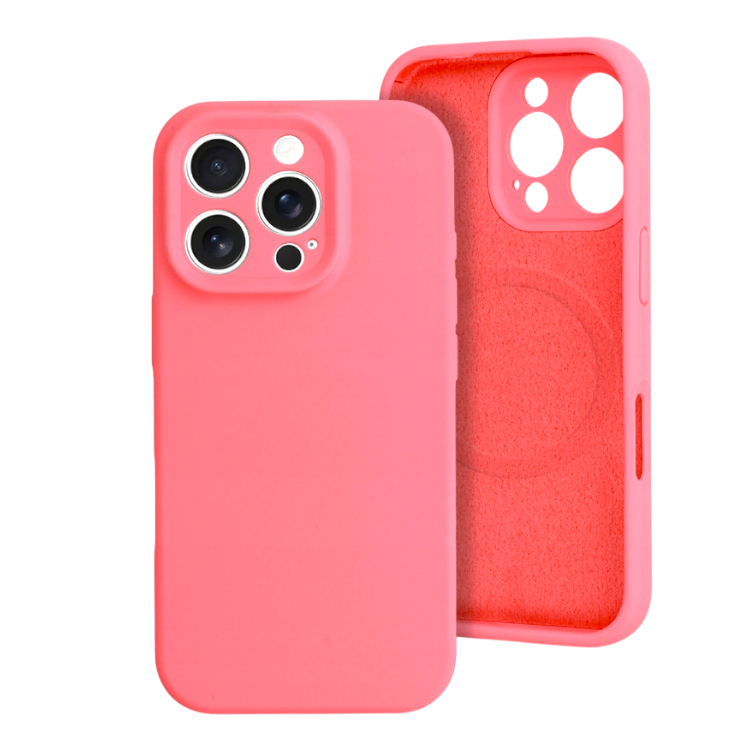 Ovitek za telefon "MagColor Pure" iPhone 16 Pro Max – Infostyle – Rdeča