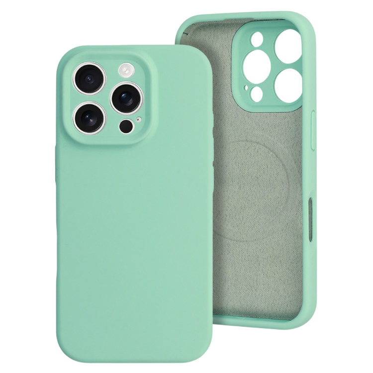 Ovitek "MagColor Pure" za iPhone 16 Pro, mint – Infostyle – mint