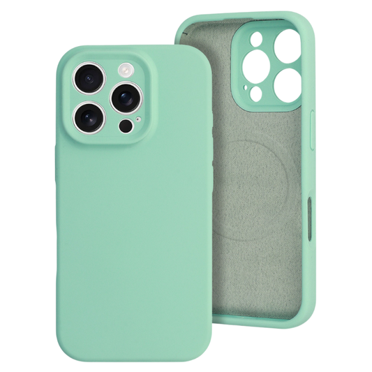 Ovitek "MagColor Pure" za iPhone 16 Pro, mint – Infostyle – mint