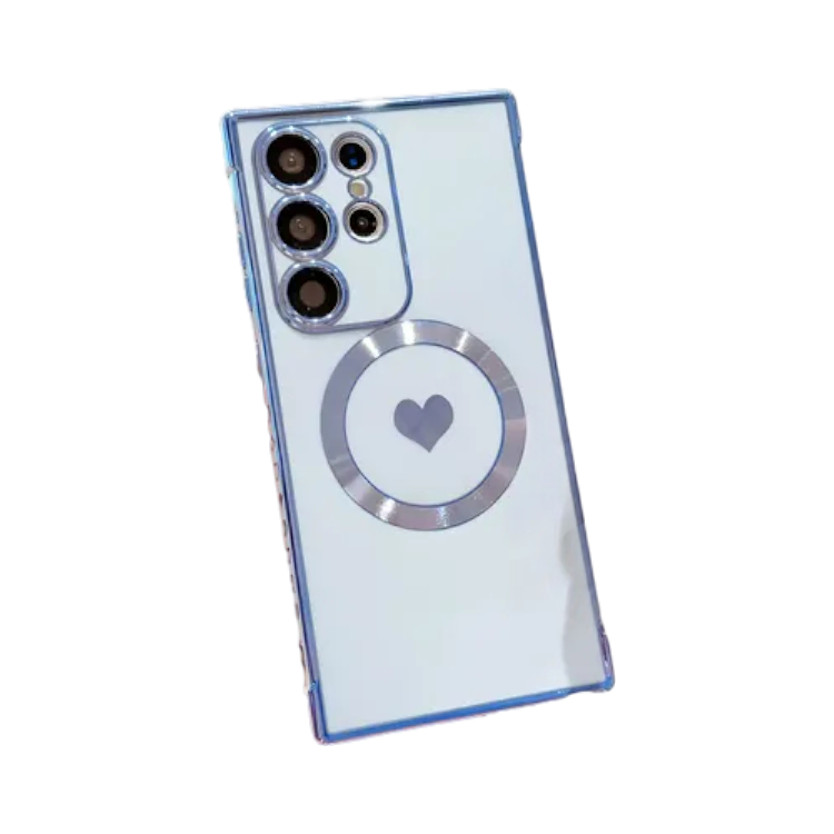 Ovitek za telefon "UEEBAI Heart MagSafe" Samsung Galaxy S24 Ultra – UEBAI – modra