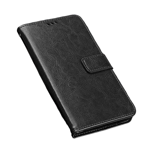 Preklopna torbica "Heloloo" Samsung Galaxay XCover 7 – Infostyle – crna