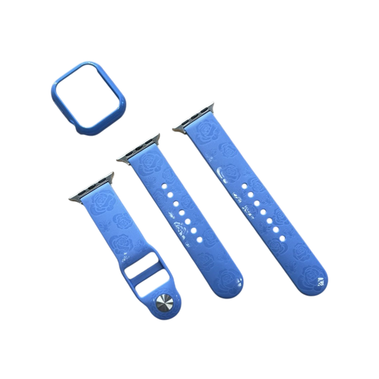 Pašček za uro z ohišjem "HALLEAST" Apple Watch 38mm 40mm 41mm – modra