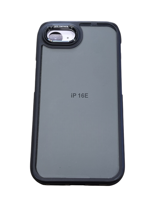 Ovitek za telefon "Crystal Black" iPhone 16e – Infostyle – crna