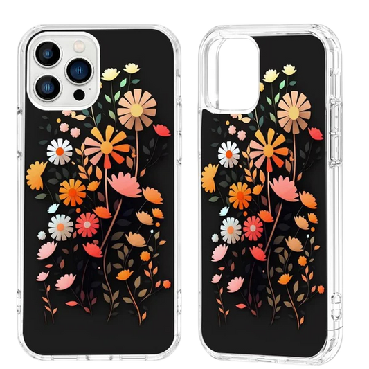 Ovitek za telefon + zaščitno steklo "Windmill Flower" iPhone 12/12 Pro – Infostyle
