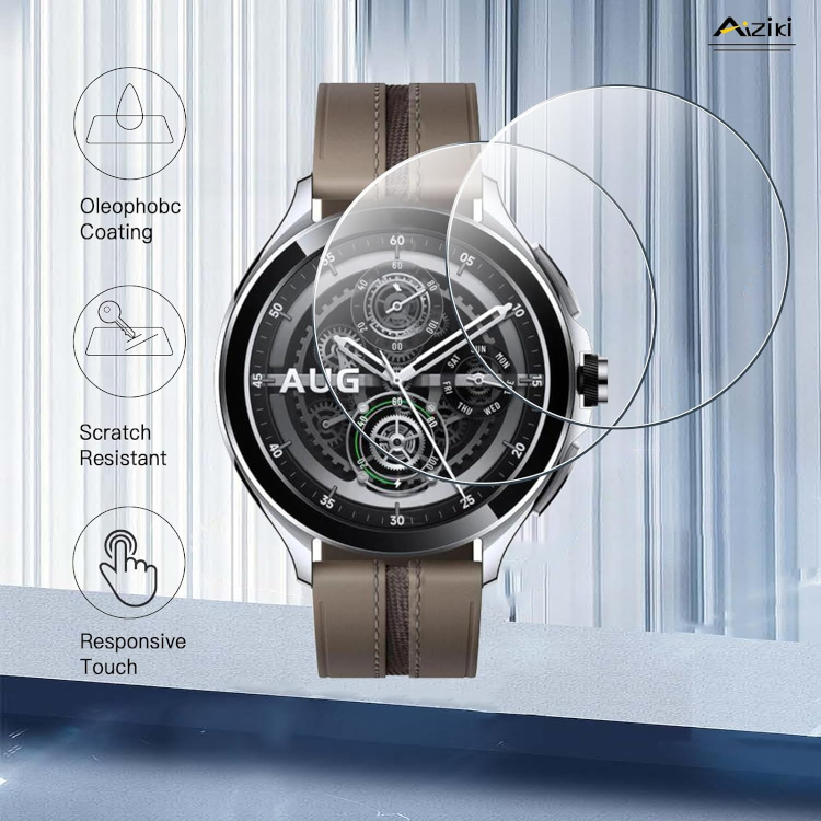 Zaščitno steklo za Xiaomi Watch 2 Pro/Amazfit Cheetah Pro (2 kosa) – Infostyle – nan / nan / nan