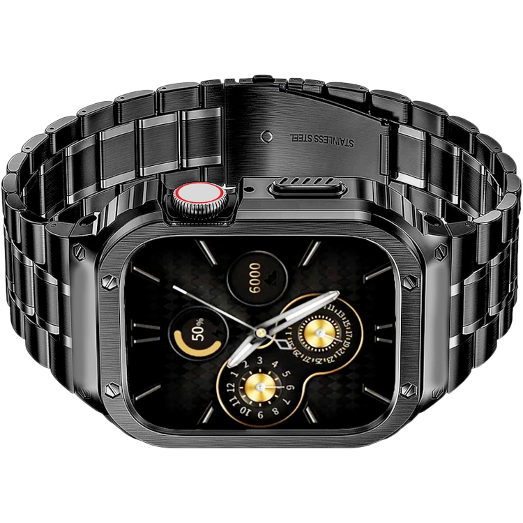Pašček in ohišje za Apple Watch serije 9/8/7/6/5/4/3/2/1/SE (41 mm/40 mm/38 mm) – HASLFM