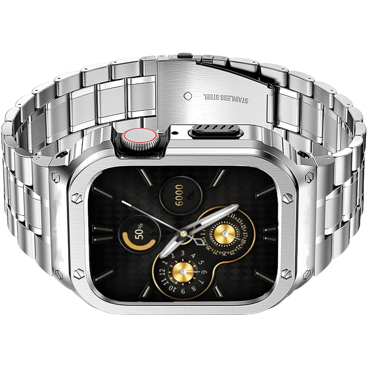 Pašček in ohišje za Apple Watch Series 6/5/4/SE/3/2/1 (44 mm/42 mm) – HASLFM – nan / nan