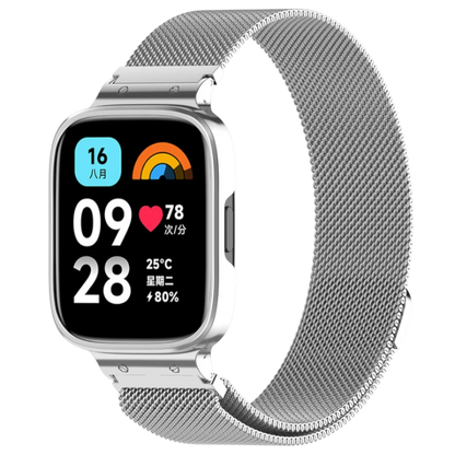Pašček za Xiaomi Redmi Watch 3 Active – Infostyle – Srebrna