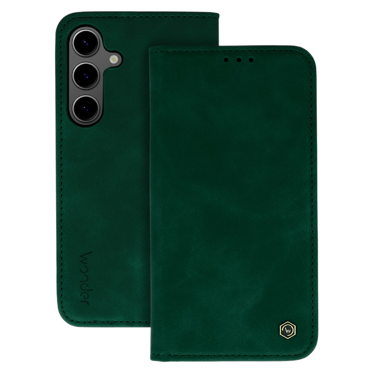 Preklopna torbica "Wonder Smart" Samsung Galaxy A26 5G – Zelena