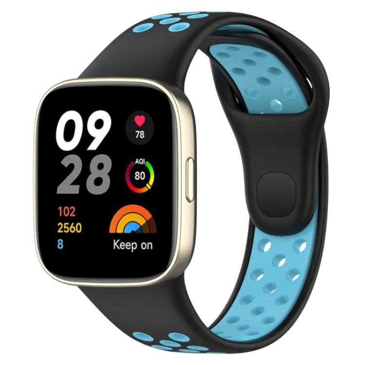 Pašček "BDIG" za Xiaomi Mi Watch Lite – Infostyle – Črna