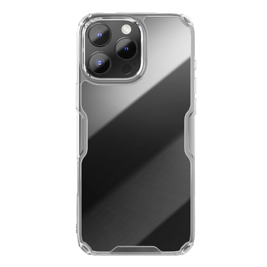 Ovitek za telefon "Nillkin Nature Pro" iPhone 16 Pro Max – prozorna
