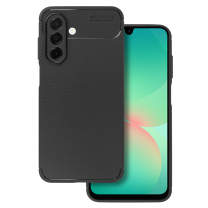 Ovitek za telefon "Carbon Elite" Samsung Galaxy A26 5G – Tel Protect – crna