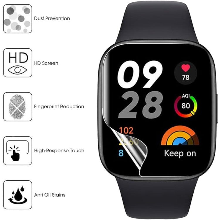 Zaščitna folija za Xiaomi Redmi Watch 3 Active/Amazfit Bip 5, (5 kosov) – Infostyle