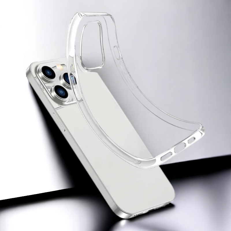 Silikonski ovitek "Ultra Clear" za iPhone 11 Pro Max (1mm) - Prozoren – Infostyle – Prozorna / Silikon