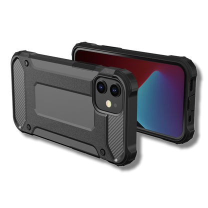 Silikonski ovitek "armor carbon" za Huawei P40 Pro - Črna – Infostyle